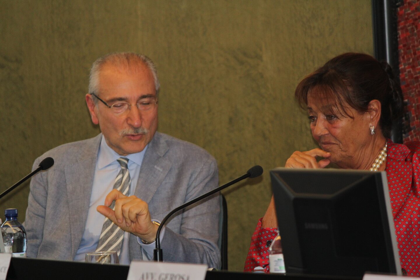 Gianfranco D' Aietti e Annamaria Bernardini De Pace