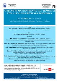 Assegno di mantenimento: dal tenore di vita all'autosufficienza economica - Bologna