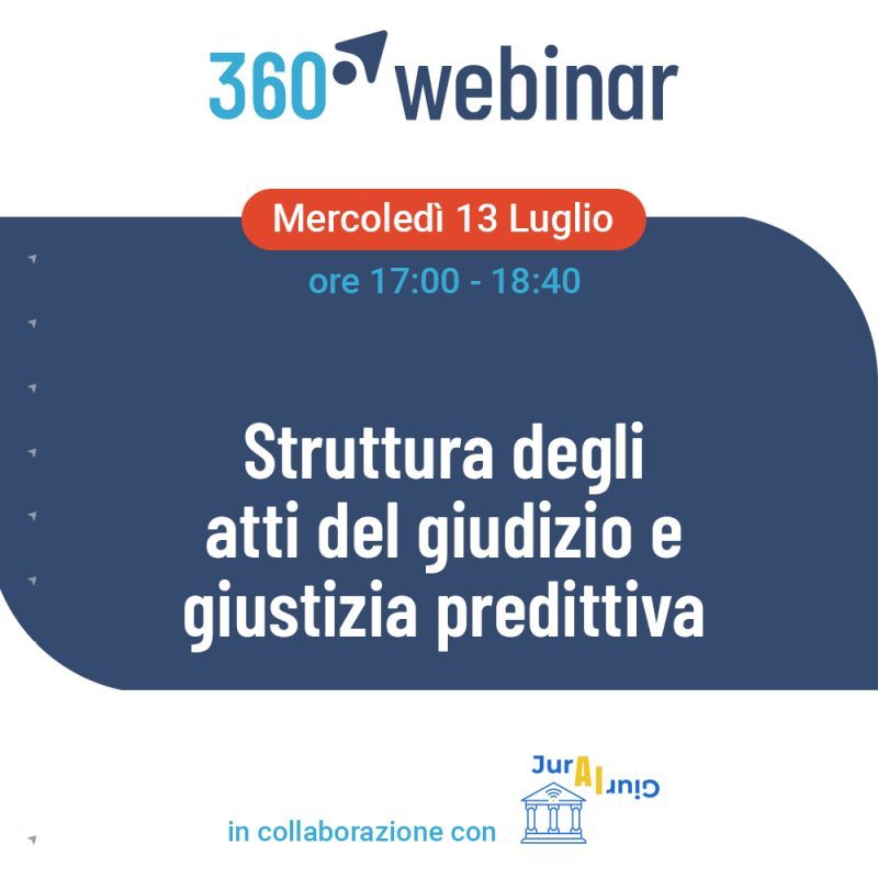 Struttura degli atti del giudizio e giustizia preditttiva