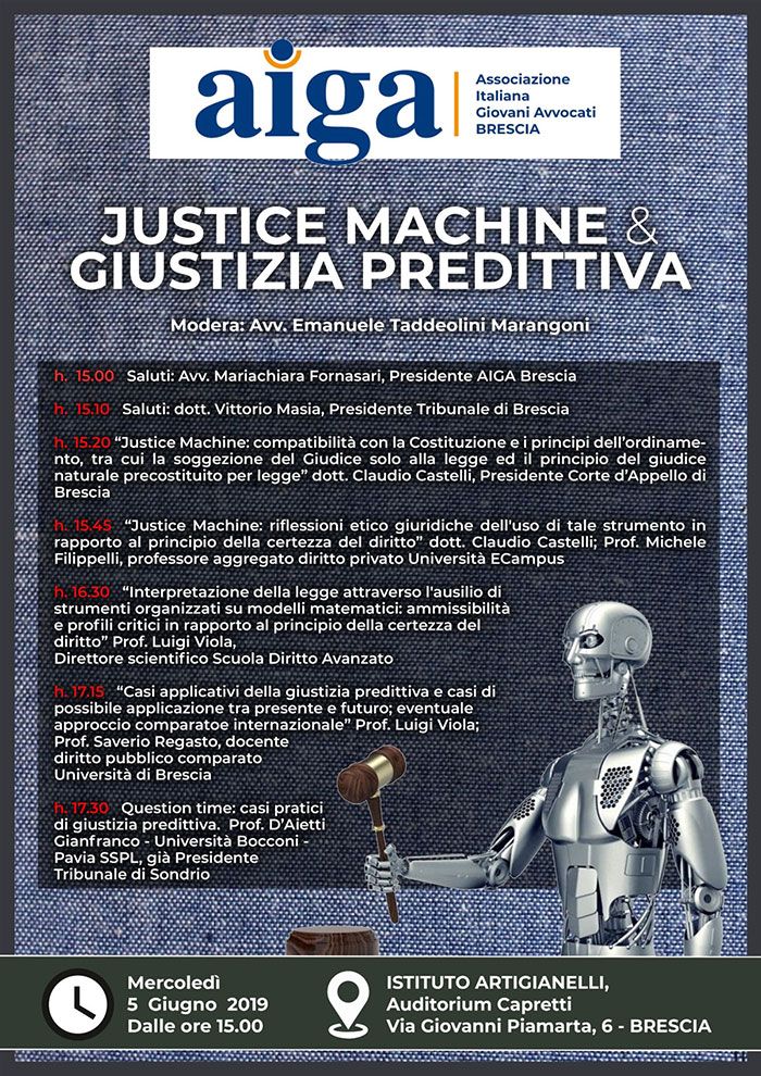 Intelligenza artificiale e giustizia predittiva